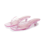 The Crystal Kitten Heels